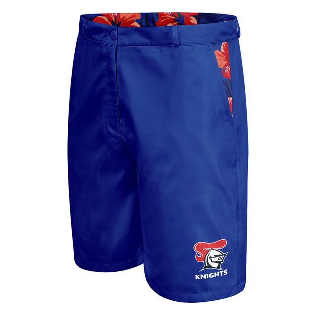 NRL Knights 'Aloha' Golf Shorts - Ashtabula