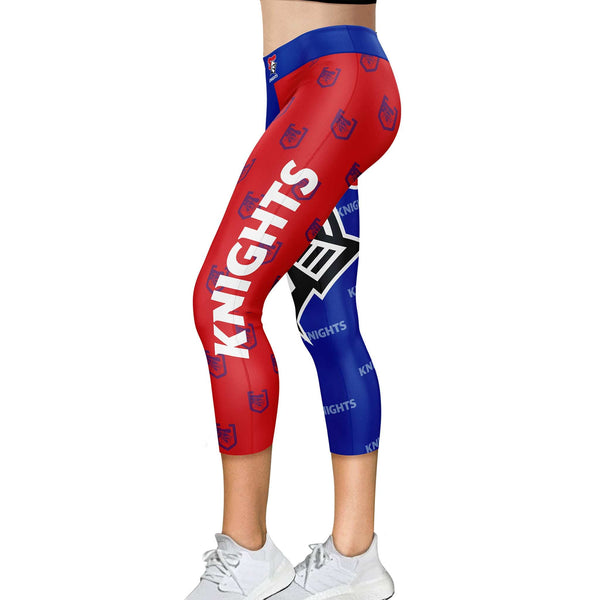 NRL Knights 'Siren' Leggings - Ashtabula