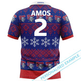 NRL Knights XMAS Polo Shirt - Ashtabula