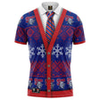 NRL Knights XMAS Polo Shirt - Ashtabula