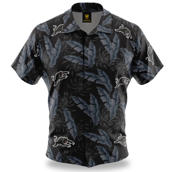 NRL Panthers 'Paradise' Hawaiian Shirt - Ashtabula