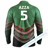 NRL Rabbitohs 'Jumping Barra' Fishing Shirt - Youth - Ashtabula