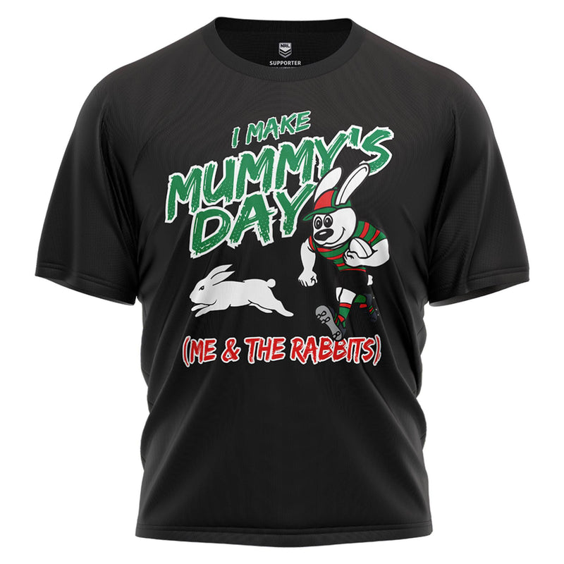 NRL Rabbitohs 'Mummy's Day' Toddler Tee - Ashtabula
