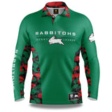 NRL Rabbitohs 'Reef Runner' Fishing Shirt - Adult - Ashtabula