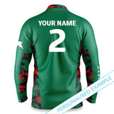 NRL Rabbitohs 'Reef Runner' Fishing Shirt - Adult - Ashtabula