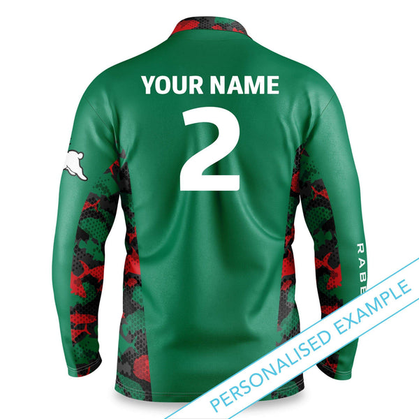 NRL Rabbitohs 'Reef Runner' Fishing Shirt - Youth - Ashtabula