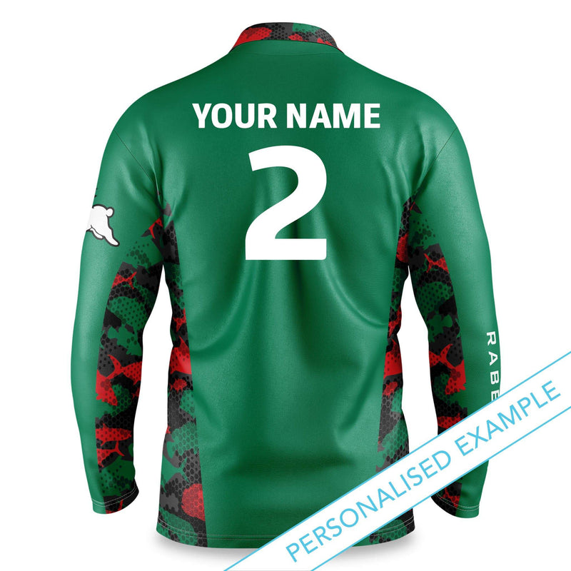 NRL Rabbitohs 'Reef Runner' Fishing Shirt - Youth - Ashtabula