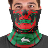 NRL Rabbitohs "Skull-Face" Multi-Purpose Scarf - Ashtabula