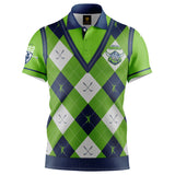 NRL Raiders 'Fairway' Golf Polo Shirts - Ashtabula