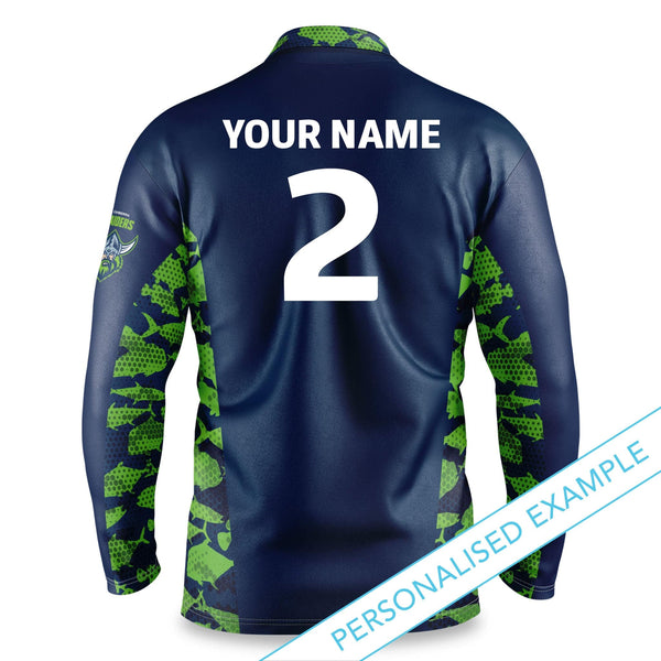 NRL Raiders 'Reef Runner' Fishing Shirt - Adult - Ashtabula
