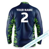 NRL Raiders 'Reef Runner' Fishing Shirt - Youth - Ashtabula
