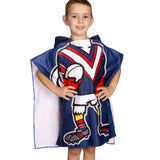NRL Roosters 'Mascot' Hooded Towel - Ashtabula