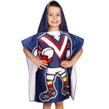 NRL Roosters 'Mascot' Hooded Towel - Ashtabula