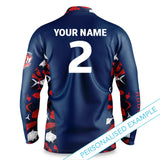 NRL Roosters 'Reef Runner' Fishing Shirt - Youth - Ashtabula