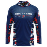 NRL Roosters 'Reef Runner' Hooded Fishing Shirt - Youth - Ashtabula
