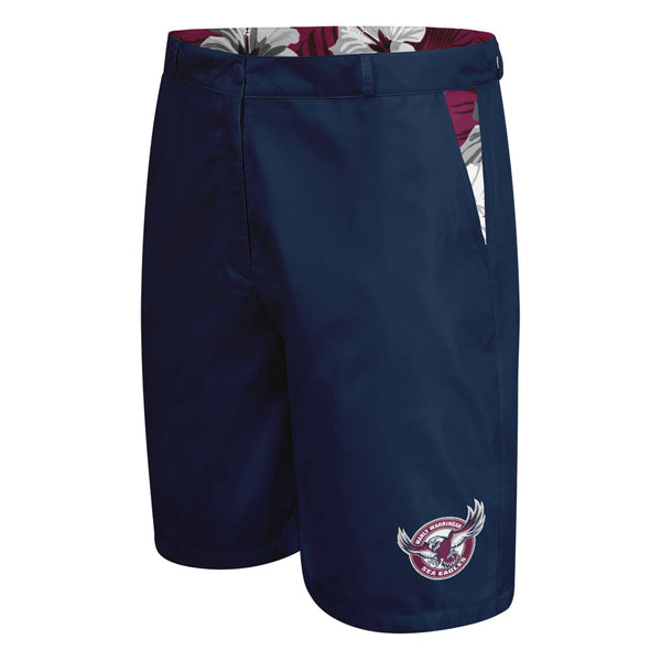 NRL Sea Eagles 'Aloha' Golf Shorts - Ashtabula