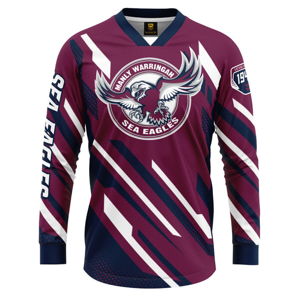 NRL Sea Eagles 'Blitz' MX Jersey - Ashtabula