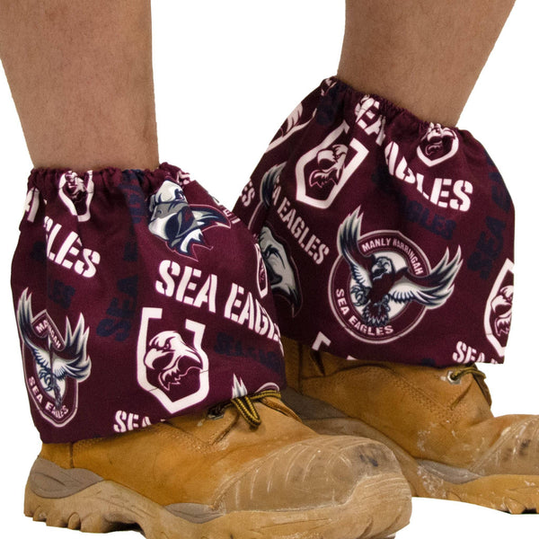 NRL Sea Eagles 'Norton' Boot Covers - Ashtabula