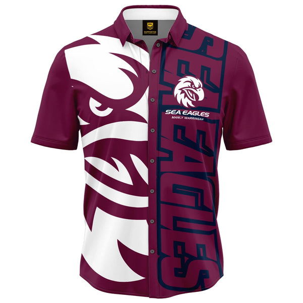NRL Sea Eagles 'Showtime' Party Shirt - Ashtabula