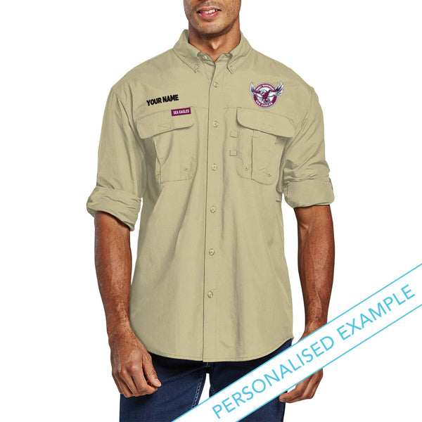 NRL Sea Eagles 'Top End' Outdoor Shirt - Ashtabula
