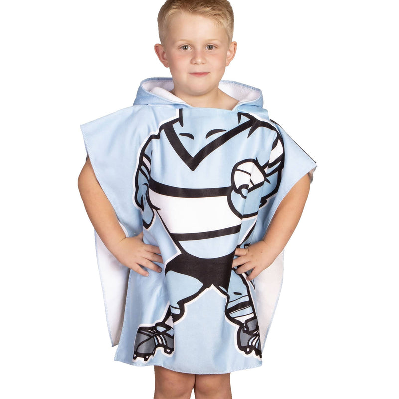 NRL Sharks 'Mascot' Hooded Towel - Ashtabula