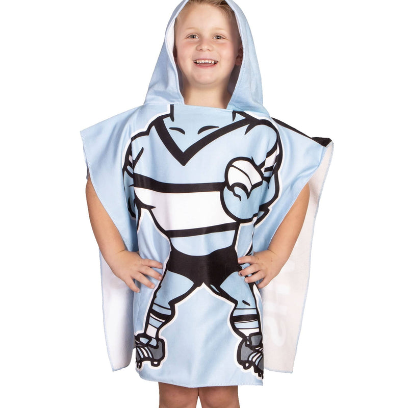 NRL Sharks 'Mascot' Hooded Towel - Ashtabula