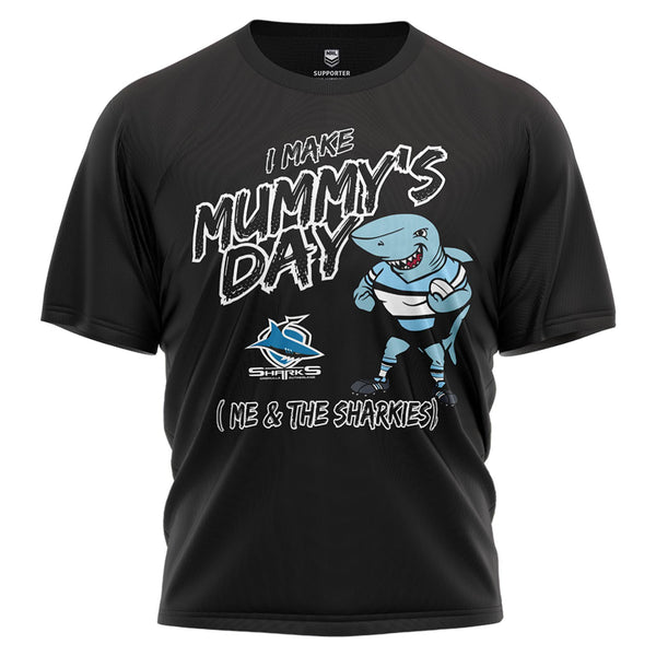 NRL Sharks 'Mummy's Day' Toddler Tee - Ashtabula