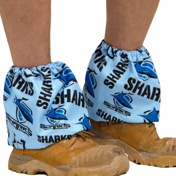 NRL Sharks 'Norton' Boot Covers - Ashtabula