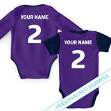 NRL Storm Infant 2pc Gift Set - Ashtabula