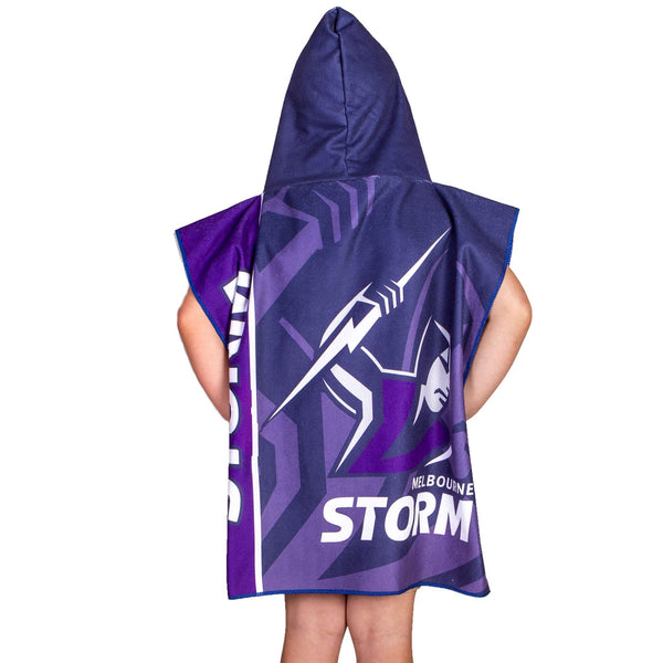 NRL Storm 'Mascot' Hooded Towel - Ashtabula