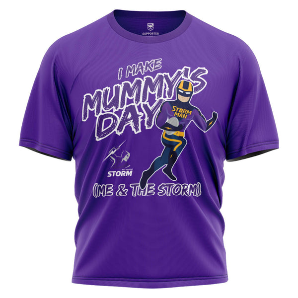 NRL Storm 'Mummy's Day' Toddler Tee - Ashtabula