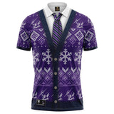 NRL Storm XMAS Polo Shirt - Ashtabula