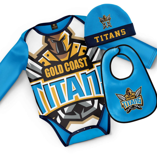 NRL Titans 3pc Gift Set - Ashtabula