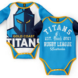 NRL Titans Infant 2pc Gift Set - Ashtabula