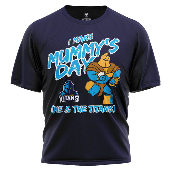 NRL Titans 'Mummy's Day' Toddler Tee - Ashtabula