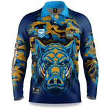 NRL Titans "Razorback" Outback Shirts - Youth - Ashtabula