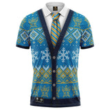 NRL Titans XMAS Polo Shirt - Ashtabula