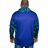 NRL Warriors 'Reef Runner' Hooded Fishing Shirt - Adult - Ashtabula