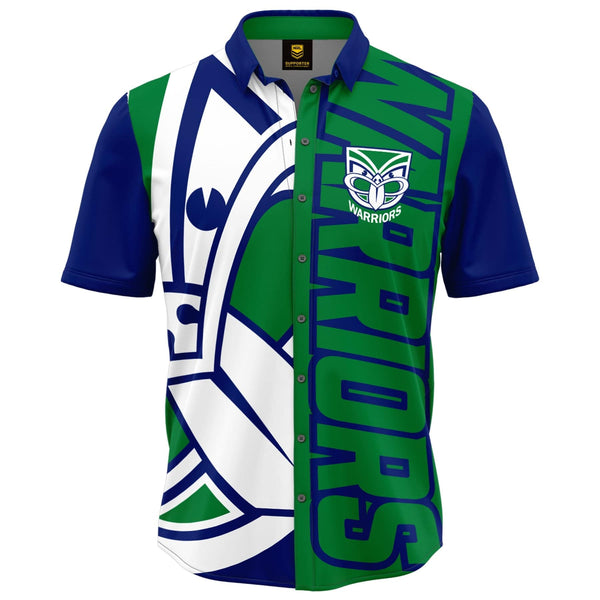 NRL Warriors 'Showtime' Party Shirt - Ashtabula