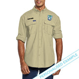 NRL Warriors 'Top End' Outdoor Shirt - Ashtabula