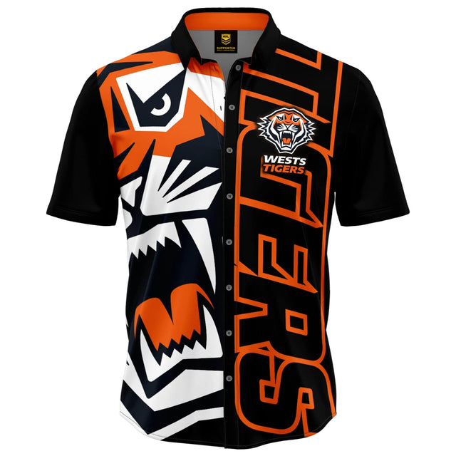 NRL West Tigers 'Showtime' Party Shirt - Ashtabula