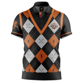 NRL Wests Tigers 'Fairway' Golf Polo Shirts - Ashtabula