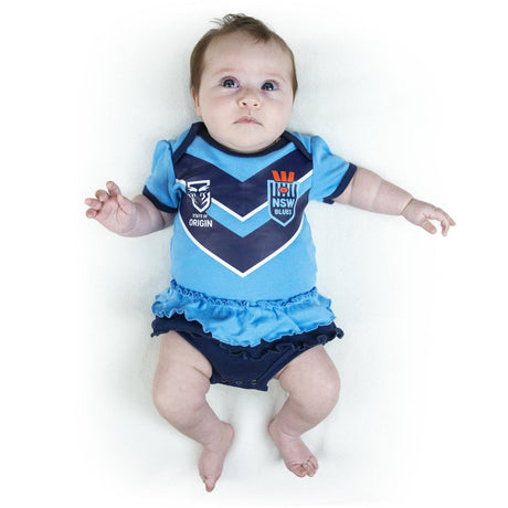 NSW Blues Girls Footysuit - Ashtabula