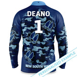 NSW Blues "Razorback" Outback Shirts - Youth - Ashtabula
