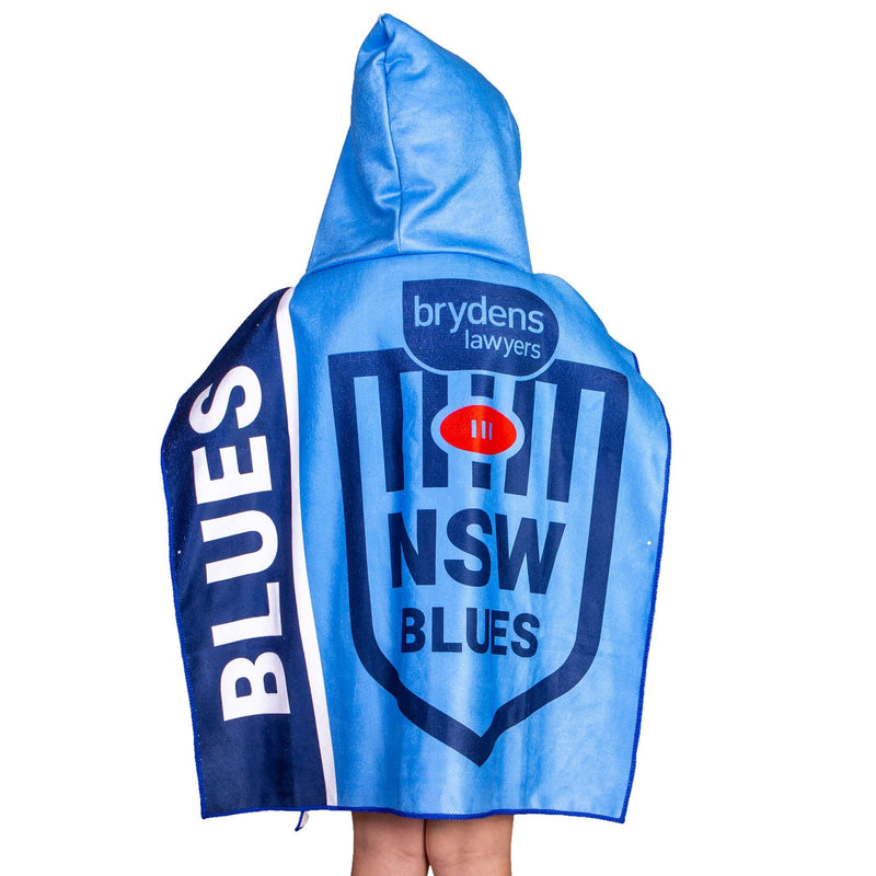 NSW Blues State of Origin 'Mascot' Hooded Towel - Ashtabula