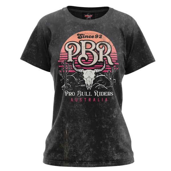 PBR 'Badlands' Women's Tee - Ashtabula