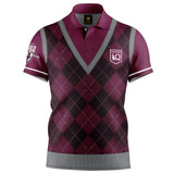 QLD Maroons 'Fairway' Golf Polo Shirts - Ashtabula