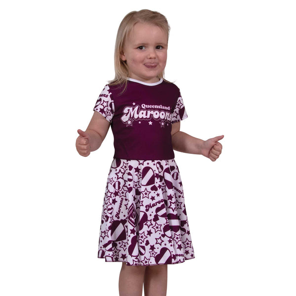 QLD Maroons 'Heartbreaker' Dress - Ashtabula