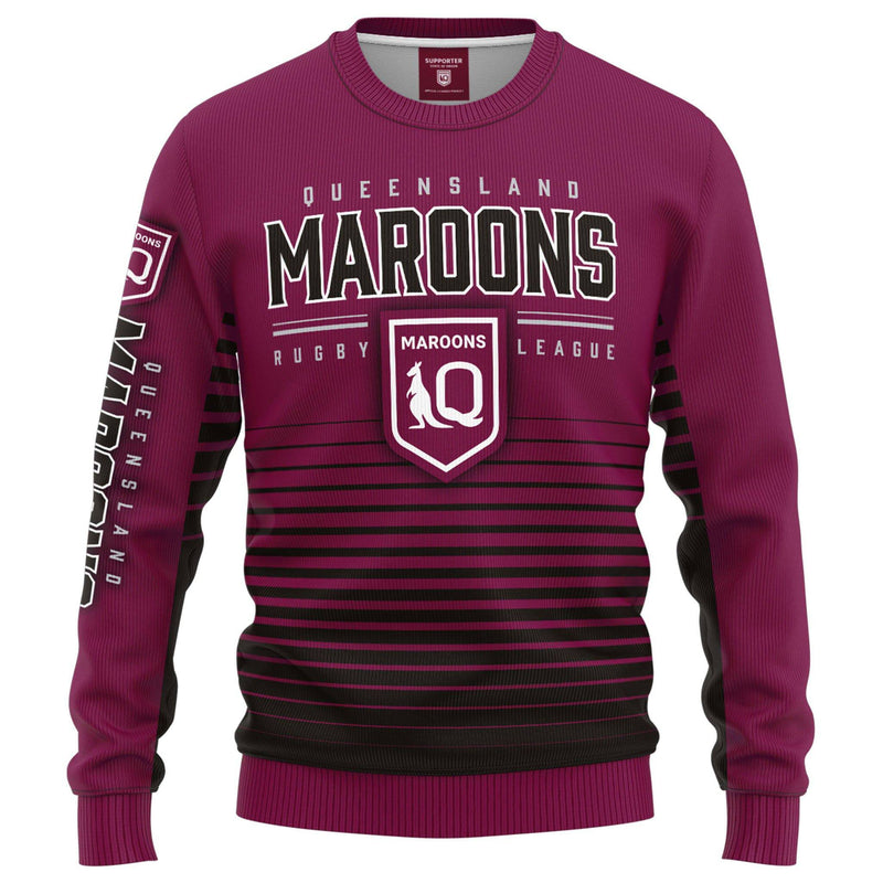 QLD Maroons Kids 'Game Time' Pullover - Ashtabula