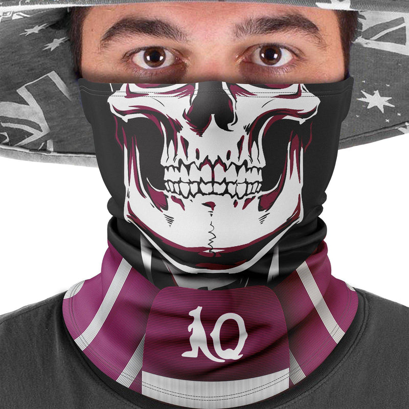QLD Maroons "Skull-Face" Multi-Purpose Scarf - Ashtabula